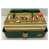 Vintage Plano Tackle Box With Misc. Tackle
