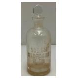 Antique Glass Bottles Some With Stoppers