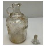 Antique Glass Bottles Some With Stoppers