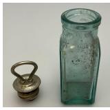 Antique Glass Bottles Some With Stoppers