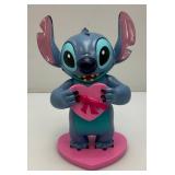 Collectible Disney STITCH With Heart Figurine 10 1/4"