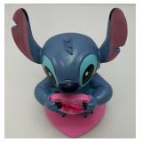 Collectible Disney STITCH With Heart Figurine 10 1/4"