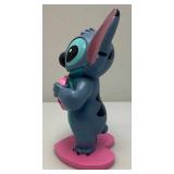 Collectible Disney STITCH With Heart Figurine 10 1/4"