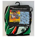 Disney STITCH Revesible Cloud Throw (NEW) 50In. 60In.