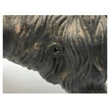 Vintage Cast Iron Scottie Dog Door Stop (Bad Dog Lifting Leg) 6 1/2" x 7 1/2"