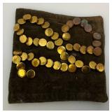Vintage Jewelry Box With Misc. Costume Jewelry