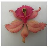 Vintage Jewelry Box With Misc. Costume Jewelry