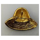 Vintage Jewelry Box With Misc. Costume Jewelry