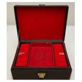 Vintage Jewelry Box With Misc. Costume Jewelry
