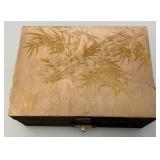 Vintage Jewelry Box With Misc. Costume Jewelry