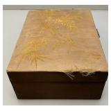 Vintage Jewelry Box With Misc. Costume Jewelry