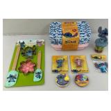 Misc. Disney STITCH Collectibles Including Cookie Cutters And More
