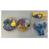 Misc. Disney STITCH Collectibles Including Cookie Cutters And More