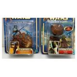 Misc. Collectible STAR WARS Action Figures (New Old Stock)