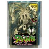 Mcfarlane Toys SPAWN Deluxe Edition (Exo-Skeleton Spawn) Ultra-Action Figure (New Old Stock) Slightly Yellowed Plastic