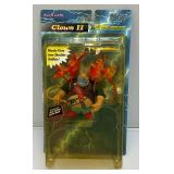 Mcfarlane Toys SPAWN (Clown II) Action Figure (New Old Stock) Plastic Yellowed