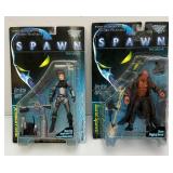 Macfarlane Toys SPAWN Ultra-Action Figure Including Burnt Spawn & Jessica Priest (New Old Stock)