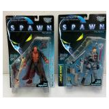 Macfarlane Toys SPAWN Ultra-Action Figure Including Burnt Spawn & Jason Wynn (New Old Stock)