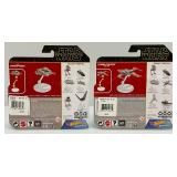 STAR WARS Miniature Die Cast Hotwheels Starships (New On Card)