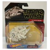 STAR WARS Miniature Die Cast Hotwheels Starships (New On Card)