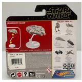 STAR WARS Miniature Die Cast Hotwheels Starships (New On Card)
