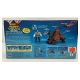 1992 Playmates TMNT Movie III Turtlepult With (Whit) Action Figure New Old Stock