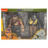 NECA TMNT Cartoon BEBOP & ROCKSTEADY 2-Pack Figures 2020 New TMNT (New)