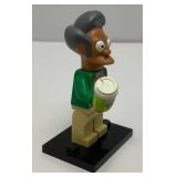 Collectible Hard To Get APU NAHASAPEEMAPETILON Genuine Lego Mini figure Series 1 With Cup And Stand