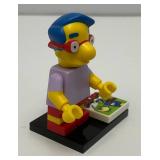 Collectible Hard To Get MILLHOUSE VAN HOUTEN Genuine Lego Mini figure Series 1 With Biclops And Stand