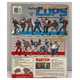 1988 Hasbro C. O. P. S. N Crooks BERSERKO Action Figure Complete With Card