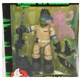 TMNT Turtles GHOSTBUSTERS Leonardo As STANTZ Action Figure (New Open Box) Ghost loose In Package, Package Shows Self Wear