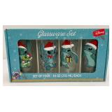 Misc. Collectible Disneys STITCH Glassware Sets (New Old Stock) And More