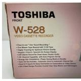 Toshiba W-528 4-Head Hi-Fi VCR (New Factory Sealed)