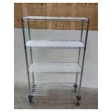 metal shelf