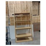 giant wooden shelf