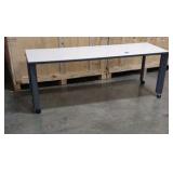 rolling mobile table