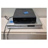 vcr and dvd player