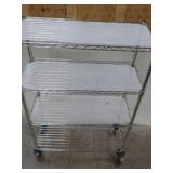 metal shelf