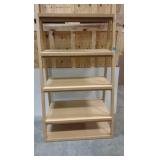 giant wooden shelf