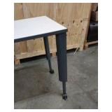 rolling mobile table