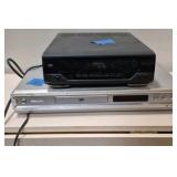 vcr and dvd player