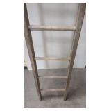 vintage wooden ladder