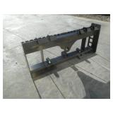 Wolverine Pallet Fork Back Rack W/Bale Fork Prep 45"