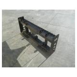 Wolverine Pallet Fork Back Rack W/Bale Fork Prep 45"