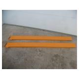 Landhoner Pallet Fork Extensions 72"  6" x 72"  Set of 2