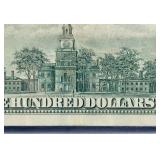 1966 $100 United States "RED SEAL" Note | Serial Number A 00799950 A