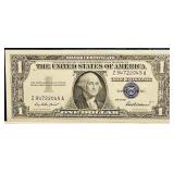 1957 $1 Silver Certificate | Serial Number Z 94722045 A