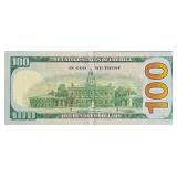 2013 United States $100 Federal Reserve GREEN "STAR NOTE" | Serial Number MB19433329