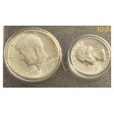 1964 United States Mint Set | 1964 Kennedy Half Dollar | Washington Quarter | Roosevelt Dime | Jefferson Nickel | Lincoln Cent