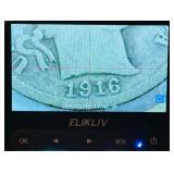 1916 United States Barber Dime | 90% silver | Designed by Charles E. Barber and features Liberty wearing a Phrygian cap